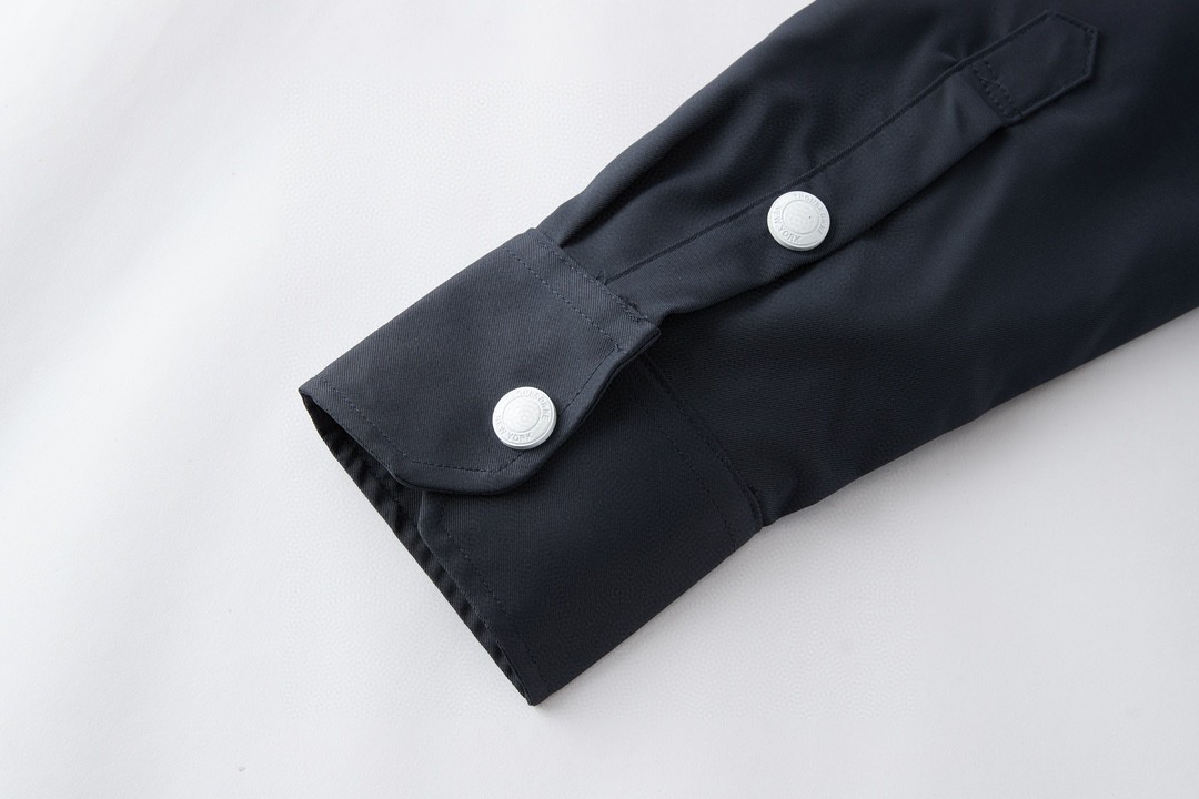 THOM BROWNE 单排扣衬衫 长袖 外套 蓝色 MJO067A-04391-BCS