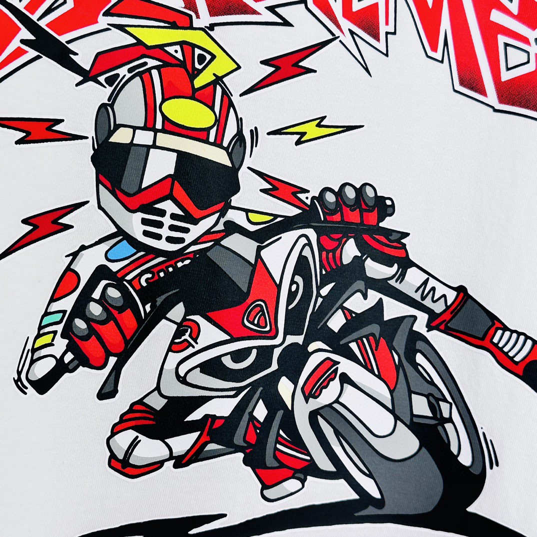 Supreme DUCATI 联名款 SS24 WEEK16 BIKE TEE 摩托车印花短袖 T恤 黑色 白色 SUP-SS24-279