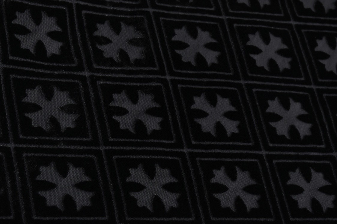 Chrome Hearts 克罗心 丝绒衬衫 长袖 外套 黑色