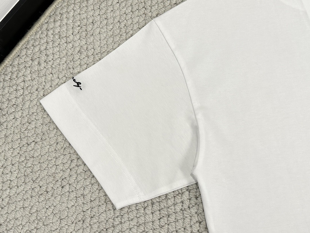 Givenchy 纪梵希 logo编织印花 T恤 短袖 套头 夏款 白色