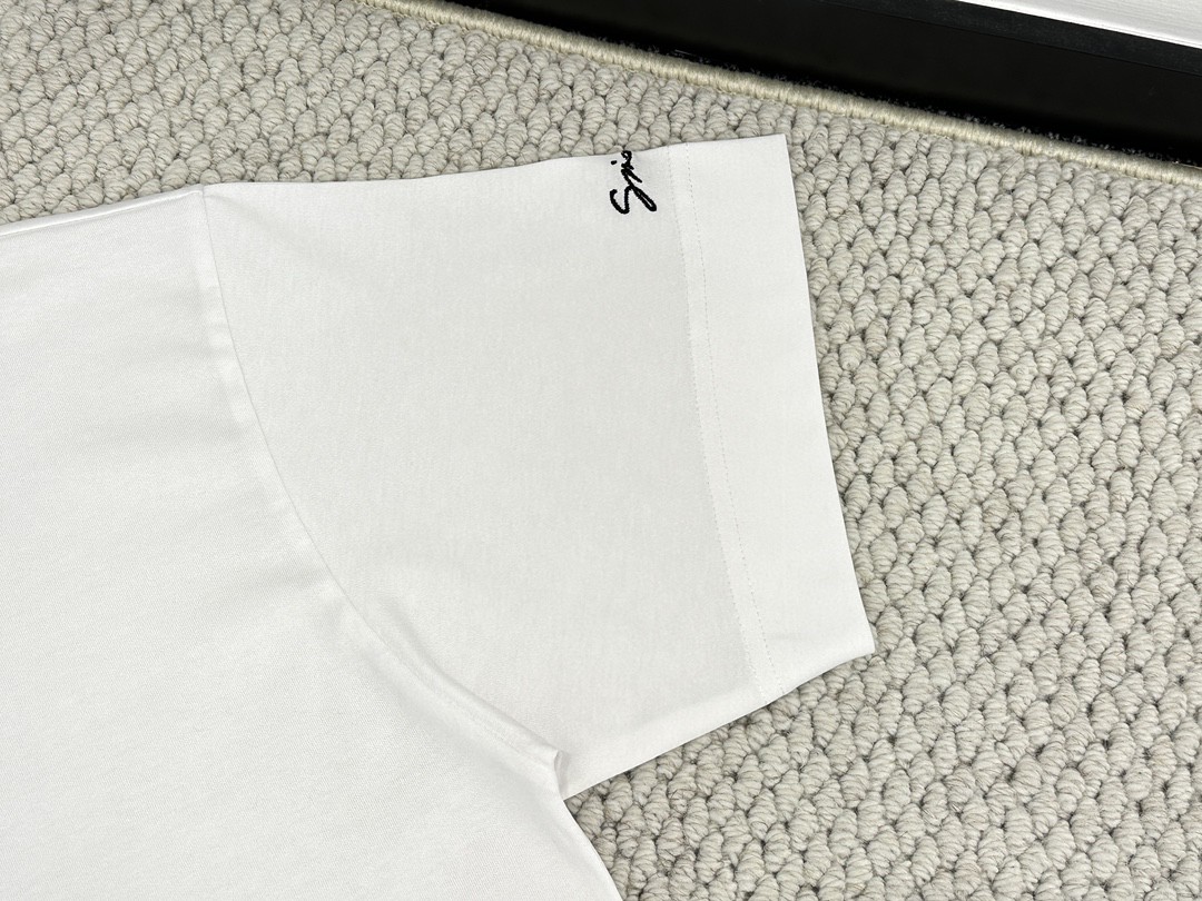 Givenchy 纪梵希 logo编织印花 T恤 短袖 套头 夏款 白色