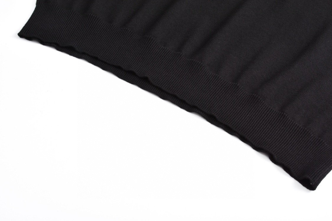 LOUIS VUITTON 路易威登 徽标字母logo圆领毛衣 长袖 黑色 1AFJHF