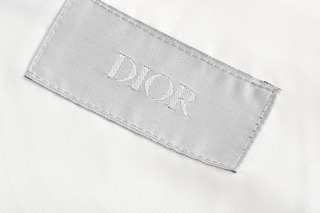 DIOR 迪奥 铃兰花签名刺绣棒球服 夹克 外套 长袖 灰色 787349TRVP71041