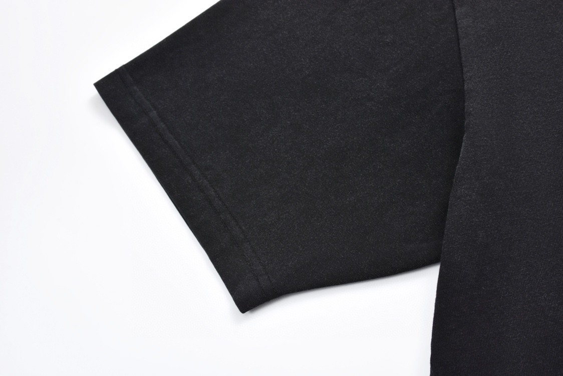 Balenciaga 巴黎世家 灯塔字母logo印花短袖 T恤 夏季 黑色 787349TRVP71041