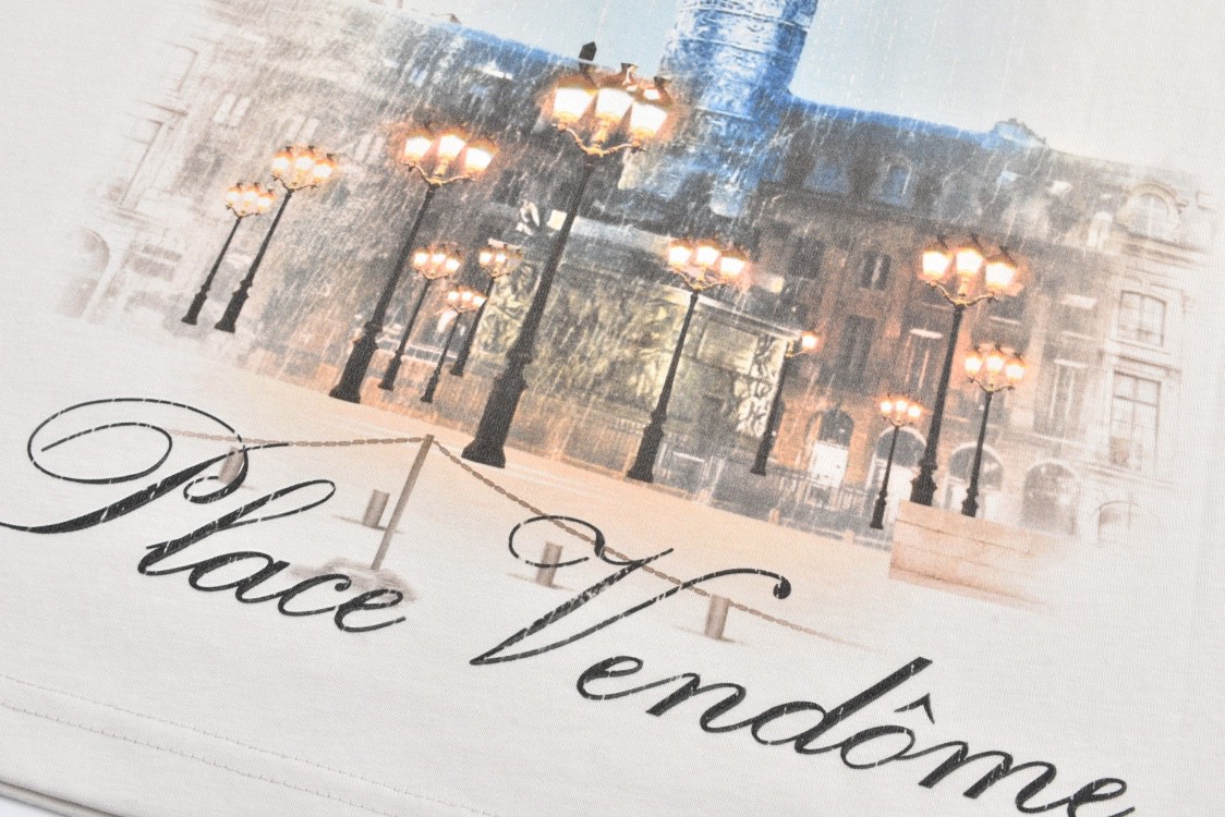 Balenciaga 巴黎世家 灯塔字母logo印花短袖 T恤 夏季 白色 787349TRVP71041