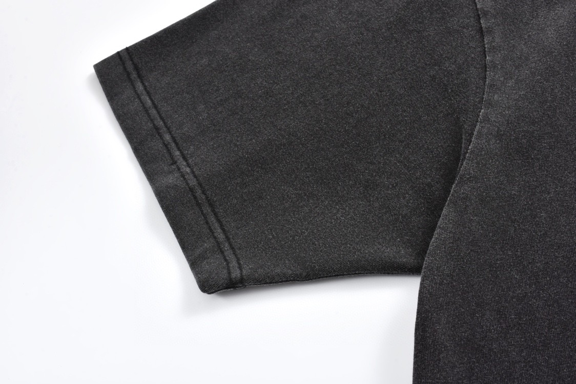 Balenciaga 巴黎世家 夜景街道字母logo印花短袖 T恤 夏季 黑色 787349TRVP71041