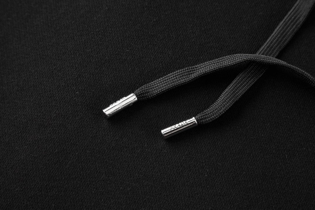 PRADA 普拉达 拼接尼龙口袋连帽卫衣 长袖 秋冬款 黑色 UJL45B-11CC-F0002-S-OOO