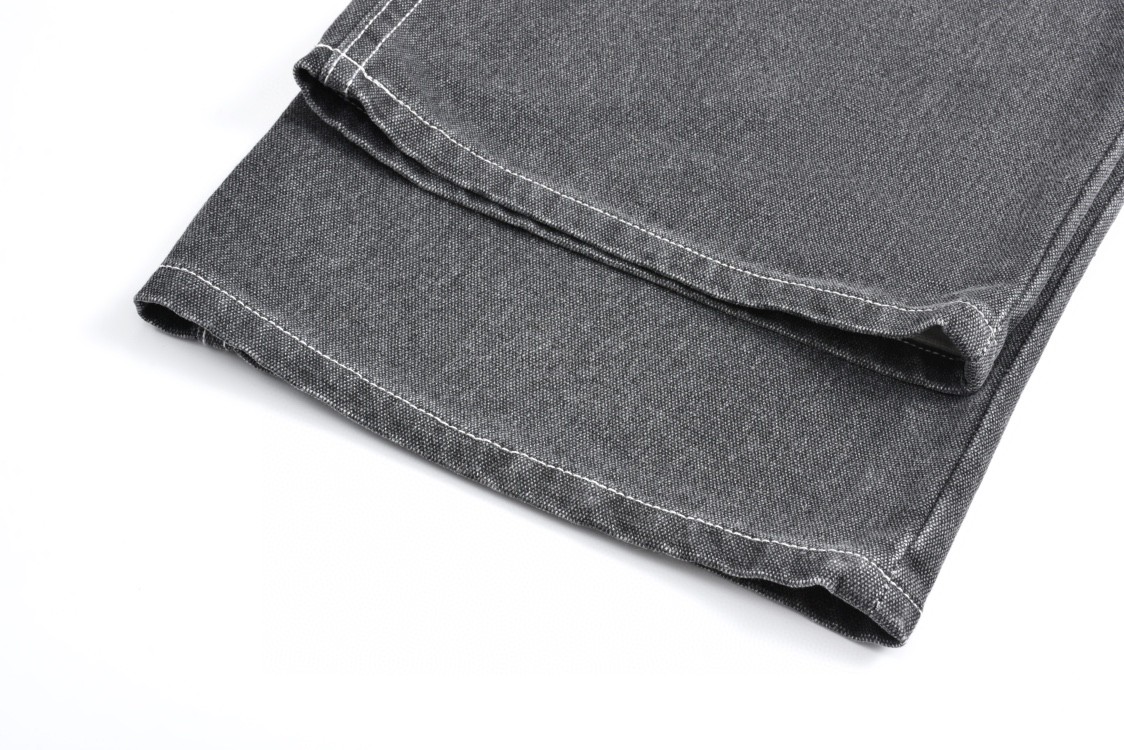 DIOR 迪奥 STONE ISLAND 石头岛联名 贴皮口袋牛仔裤 长裤 裤子 灰色 493D184A385X-C887