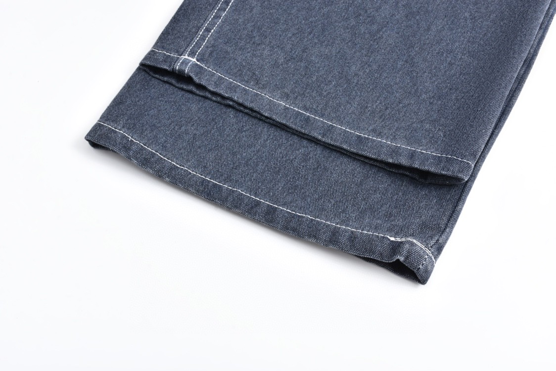 DIOR 迪奥 STONE ISLAND 石头岛联名 贴皮口袋牛仔裤 长裤 裤子 蓝灰色 493D184A385X-C887