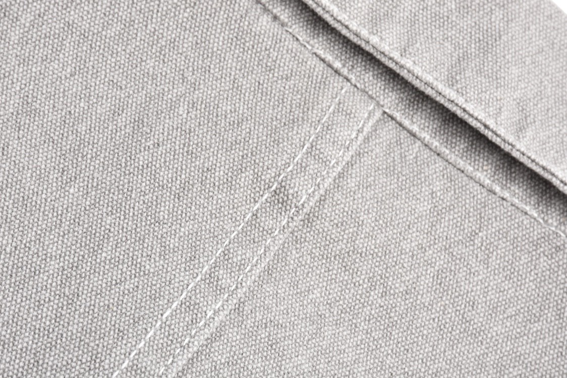 DIOR 迪奥 STONE ISLAND 石头岛联名 贴皮口袋牛仔外套 衬衫 长袖 浅灰色