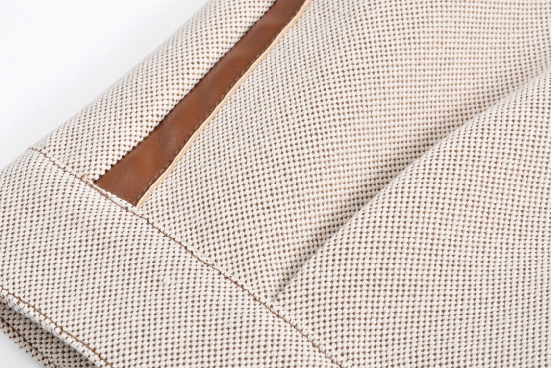 MIU MIU 缪缪 拼色字母刺绣拉链夹克 长袖 外套 米色 ML1042-14Z3-F0A5T-S-OOO