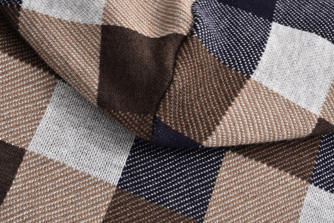 LOUIS VUITTON 路易威登 格子马赛克字母logo连帽卫衣 毛衣 外套 长袖 1AFXJT