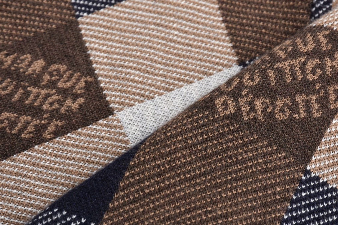 LOUIS VUITTON 路易威登 格子马赛克字母logo连帽卫衣 毛衣 外套 长袖 1AFXJT