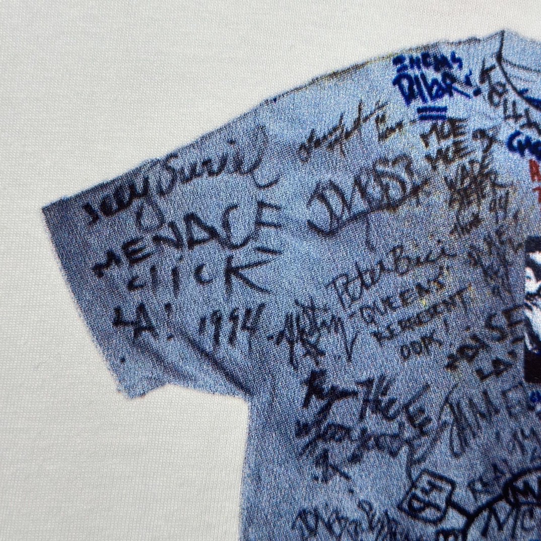 Supreme SS24 30周年纪念系列 WEEK1130TH ANNIVERSARY FIRSTTEE 图案印花短袖 T恤 黑色 白色 SUP-SS24-184