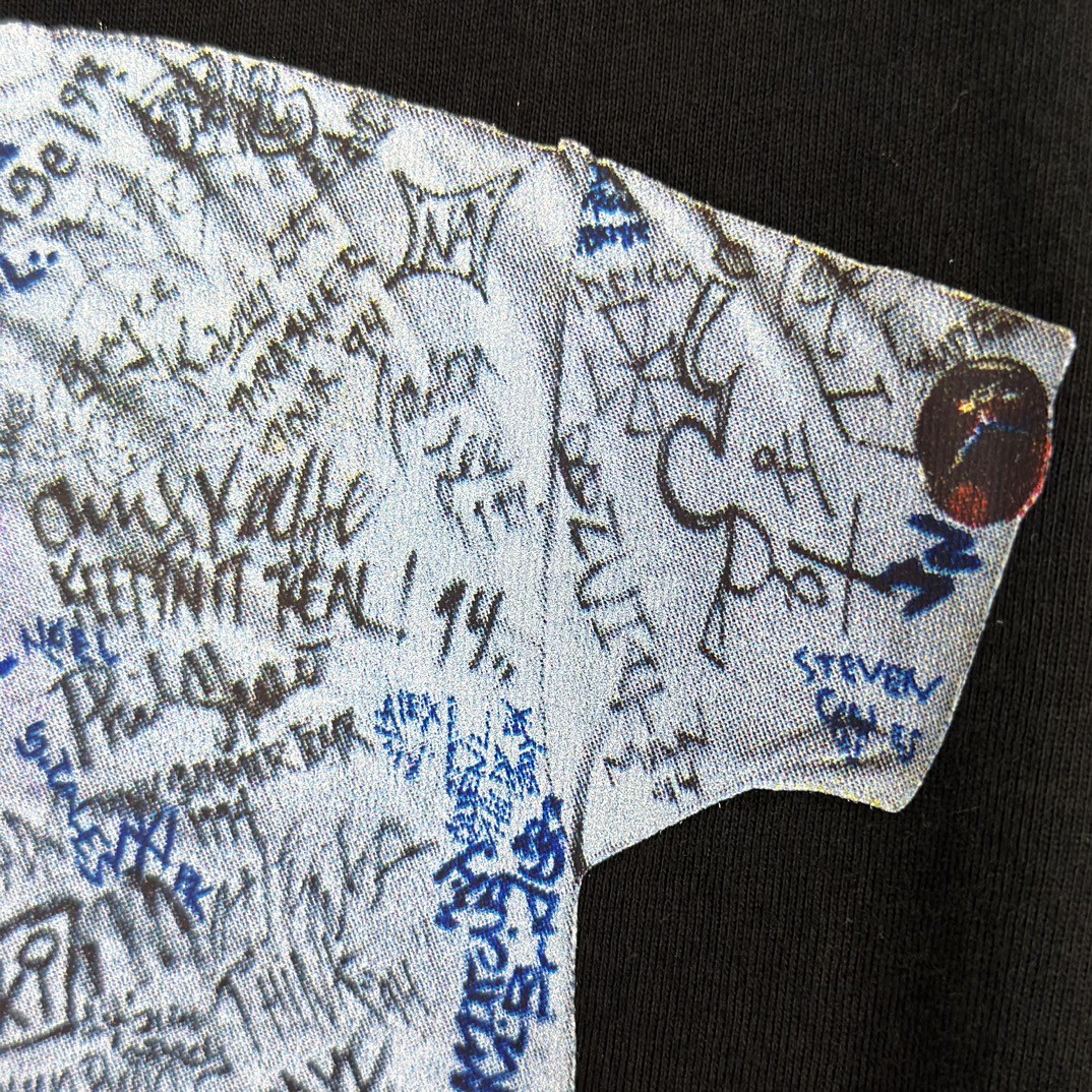 Supreme SS24 30周年纪念系列 WEEK1130TH ANNIVERSARY FIRSTTEE 图案印花短袖 T恤 黑色 白色 SUP-SS24-184