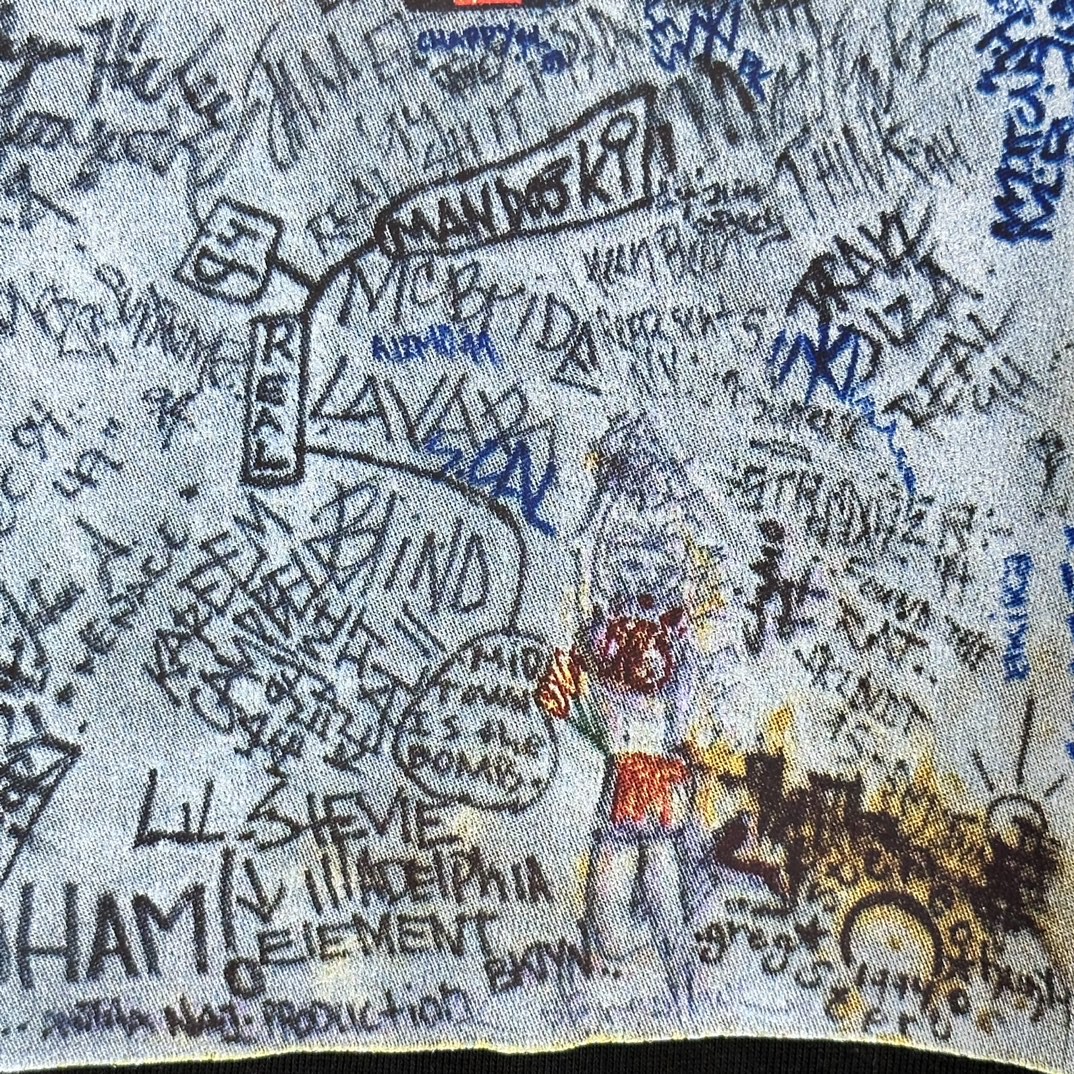 Supreme SS24 30周年纪念系列 WEEK1130TH ANNIVERSARY FIRSTTEE 图案印花短袖 T恤 黑色 白色 SUP-SS24-184