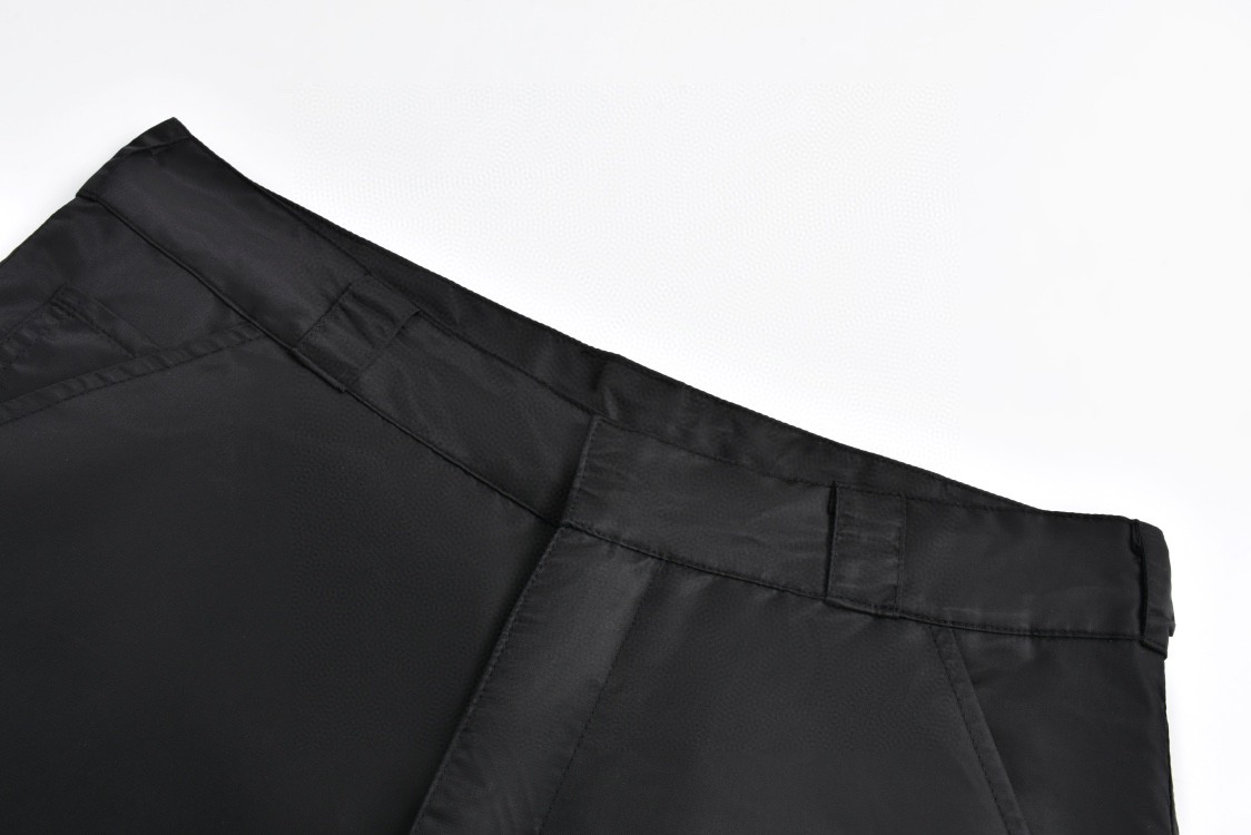 PRADA 普拉达 多口袋尼龙工装裤 休闲裤 裤子 长裤 黑色 