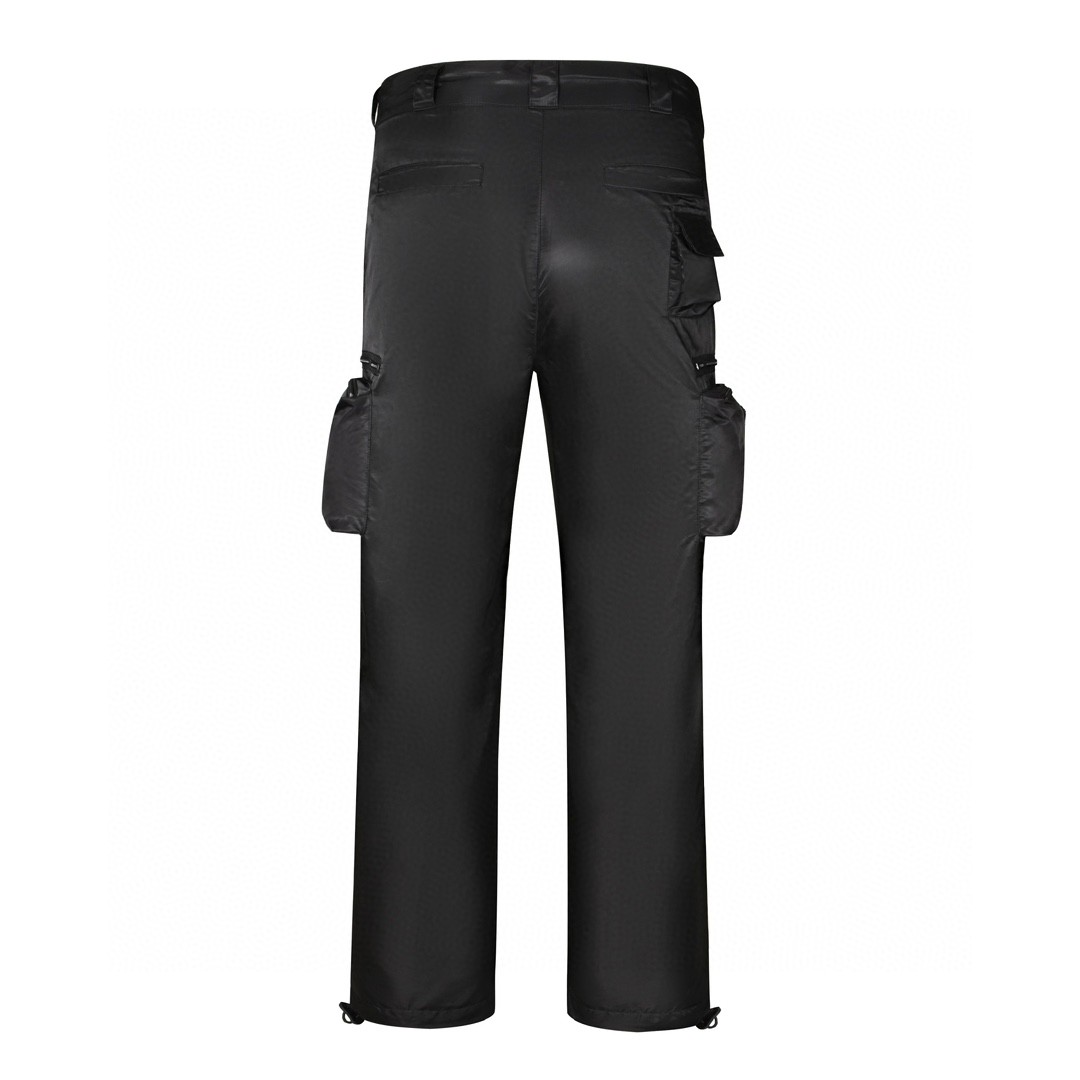 PRADA 普拉达 多口袋尼龙工装裤 休闲裤 裤子 长裤 黑色 