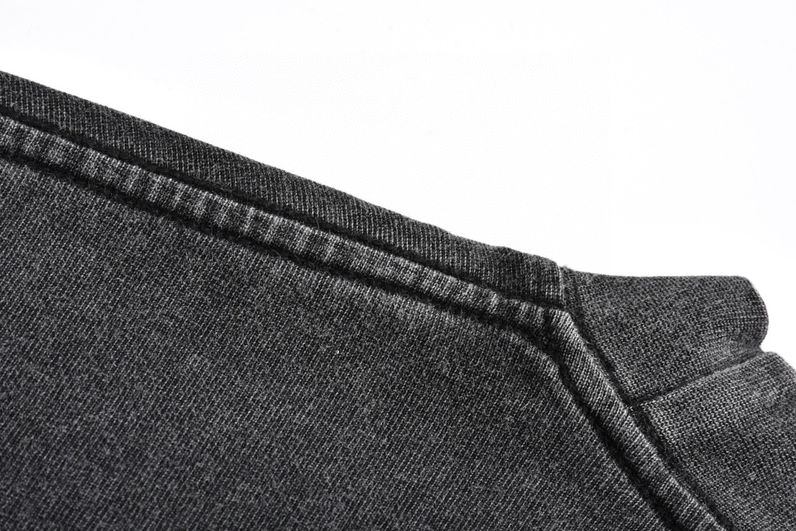 Balenciaga 巴黎世家 夜景字母logo印花短袖 T恤 夏季 黑色 787349TRVO11041