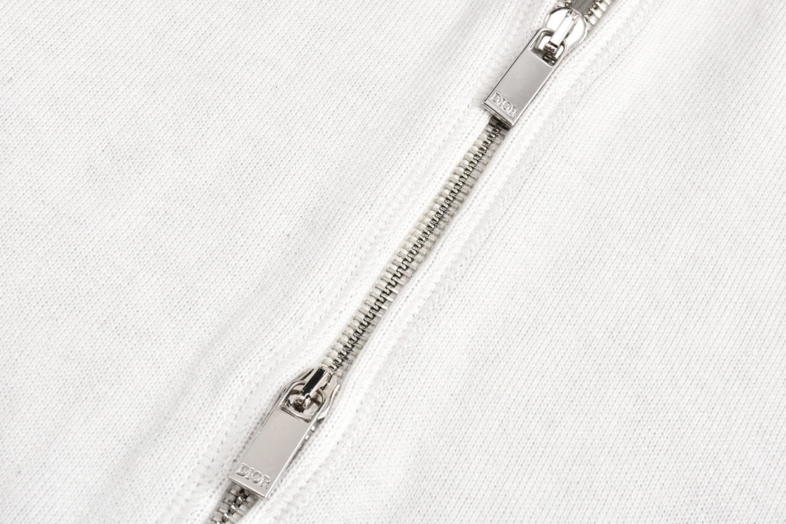 LOUIS VUITTON 路易威登 内衬满印羊绒针织连帽卫衣 长袖 秋冬款 白色 113M221AT225-C088