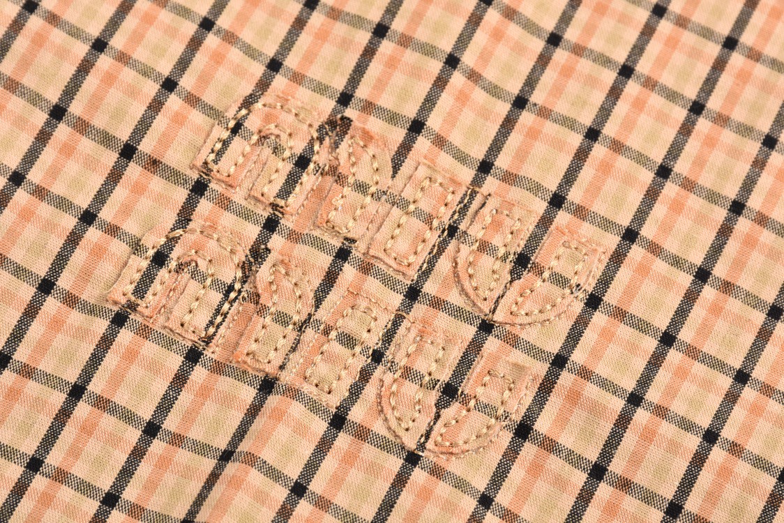 MIU MIU 缪缪 格纹字母刺绣徽标拉链立领夹克 外套 长袖 卡其灰