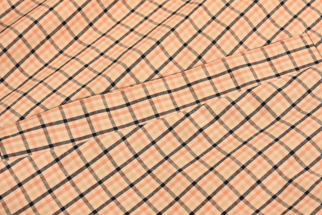 MIU MIU 缪缪 格纹字母刺绣徽标拉链立领夹克 外套 长袖 卡其灰