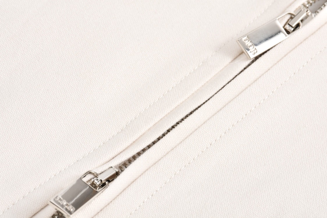 DIOR 迪奥 七夕爱心徽标刺绣夹克 外套 长袖 白色 S359Y25X35-5510