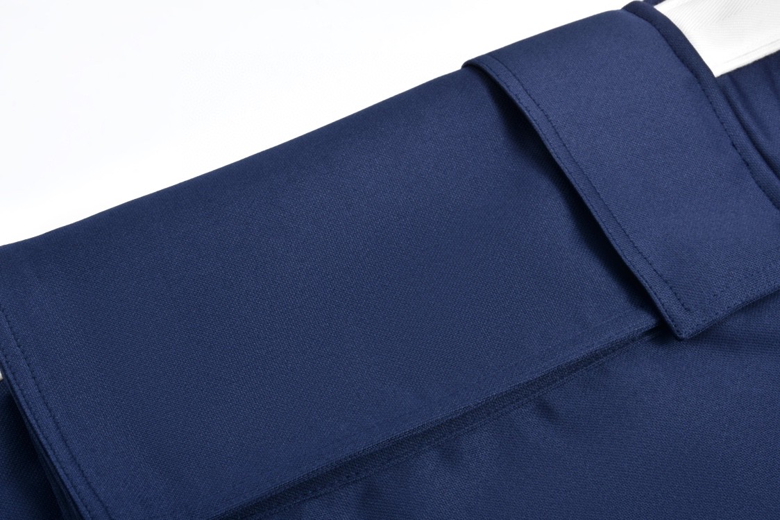 Loewe 罗意威 字母Logo刺绣口袋休闲裤 工装裤 长裤 蓝色