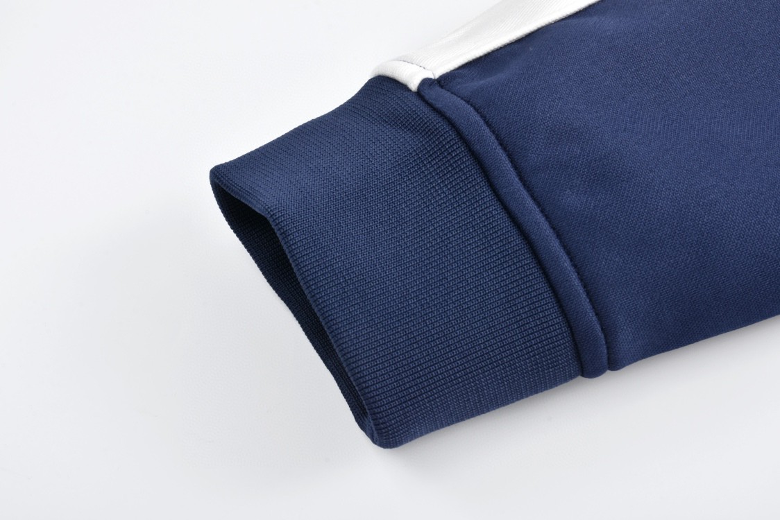 Loewe 罗意威 字母Logo刺绣拉链连帽卫衣 长袖 秋冬 蓝色 S359Y25X35-5510