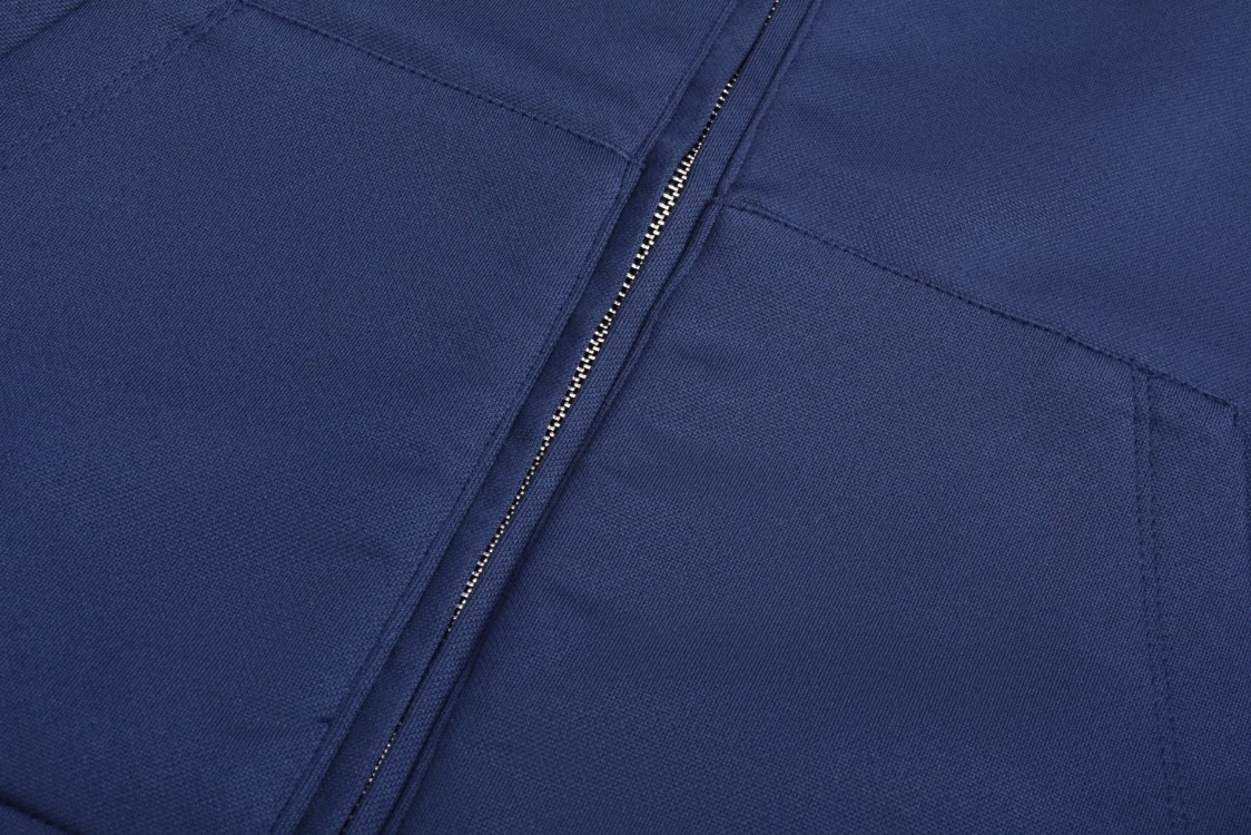 Loewe 罗意威 字母Logo刺绣拉链连帽卫衣 长袖 秋冬 蓝色 S359Y25X35-5510