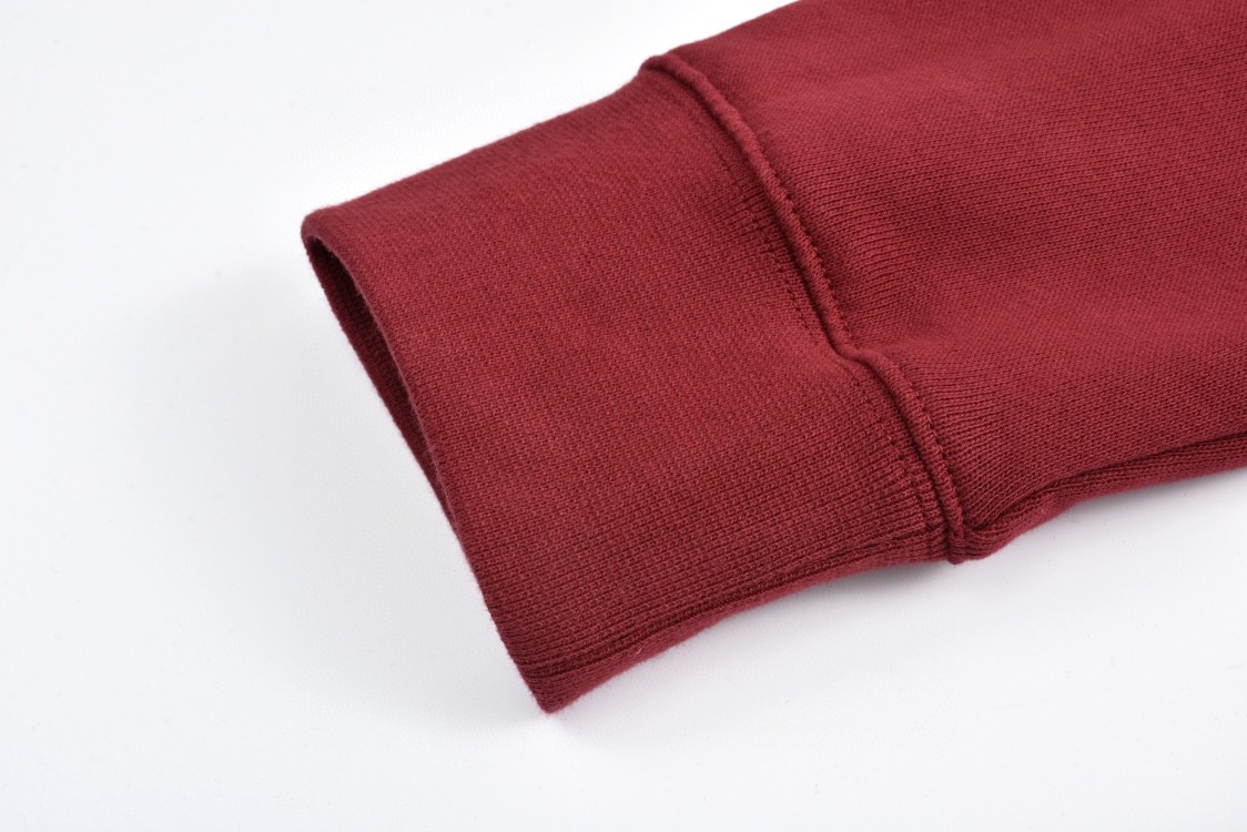 Loewe 罗意威 字母Logo风景图案拉链立领卫衣 长袖 秋冬 红色 H526Y24X47-7110