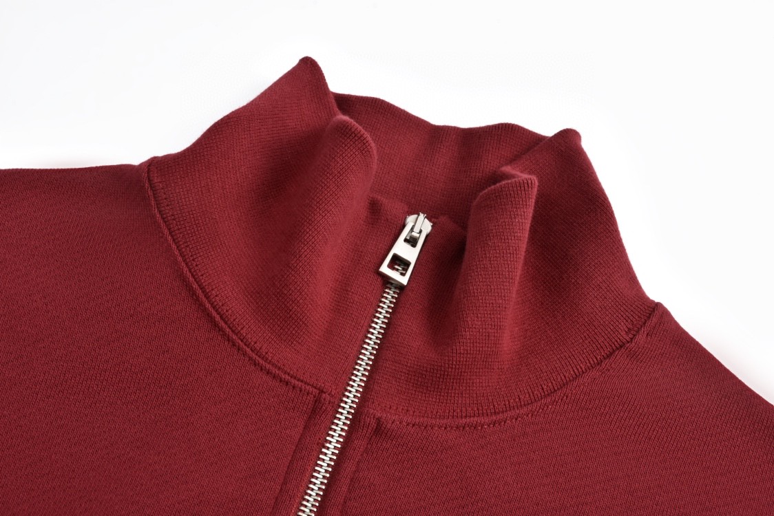 Loewe 罗意威 字母Logo风景图案拉链立领卫衣 长袖 秋冬 红色 H526Y24X47-7110