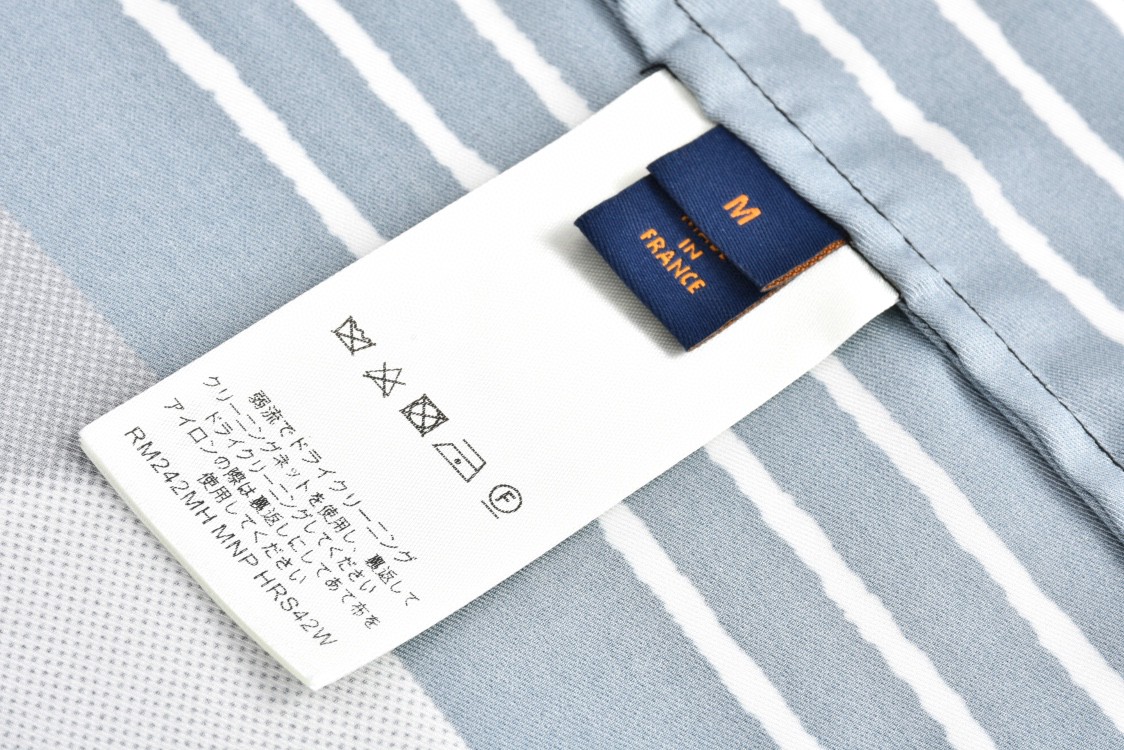 LOUIS VUITTON 路易威登 美洲杯 抽象印花衬衫 短袖 1AFVTQ