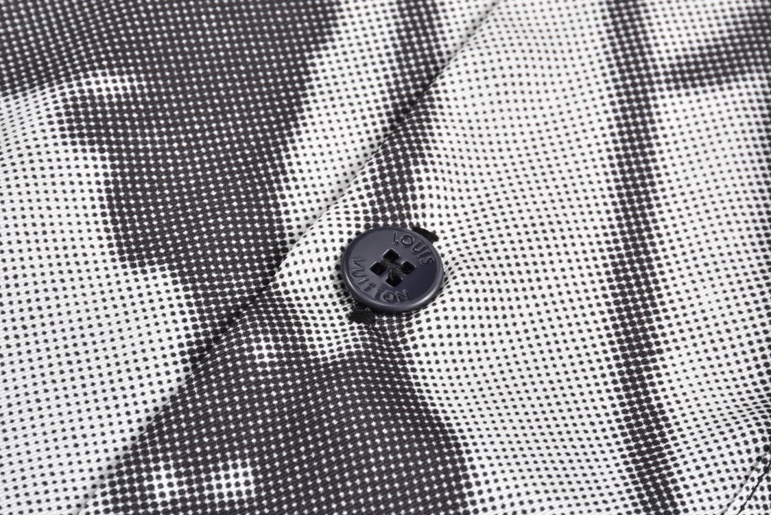 LOUIS VUITTON 路易威登 美洲杯 抽象印花衬衫 短袖 1AFVTQ