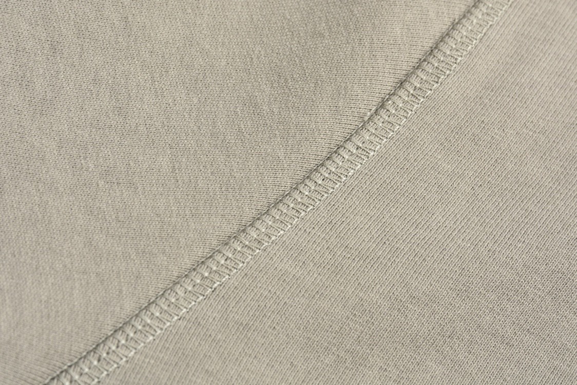 PRADA 普拉达 贴布字母logo刺绣连帽卫衣 长袖 灰色 