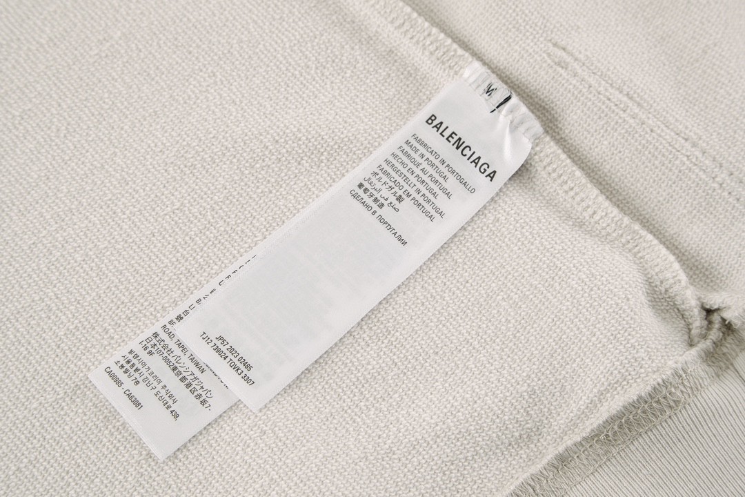 Balenciaga 巴黎世家 爱心wifi字母logo印花连帽卫衣 长袖 秋冬 白色 739024TQVK33307