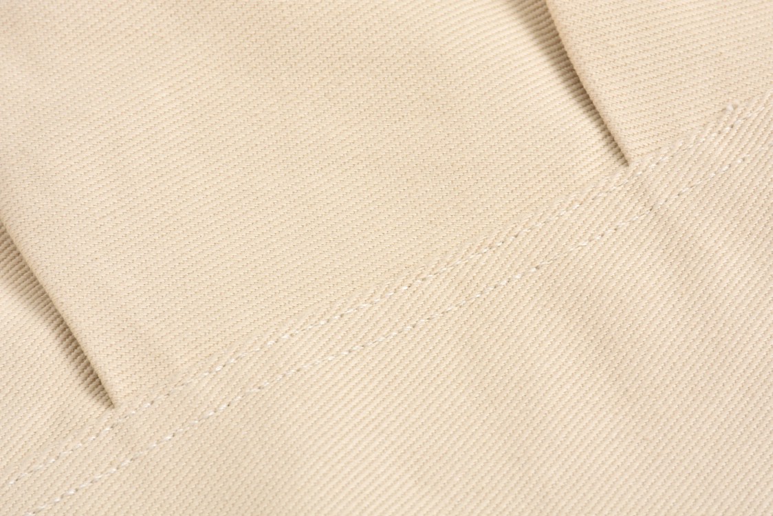 LOUIS VUITTON 路易威登 浮雕压花可拆卸毛领夹克 长袖 外套 秋冬款 米白色 1AATGZ