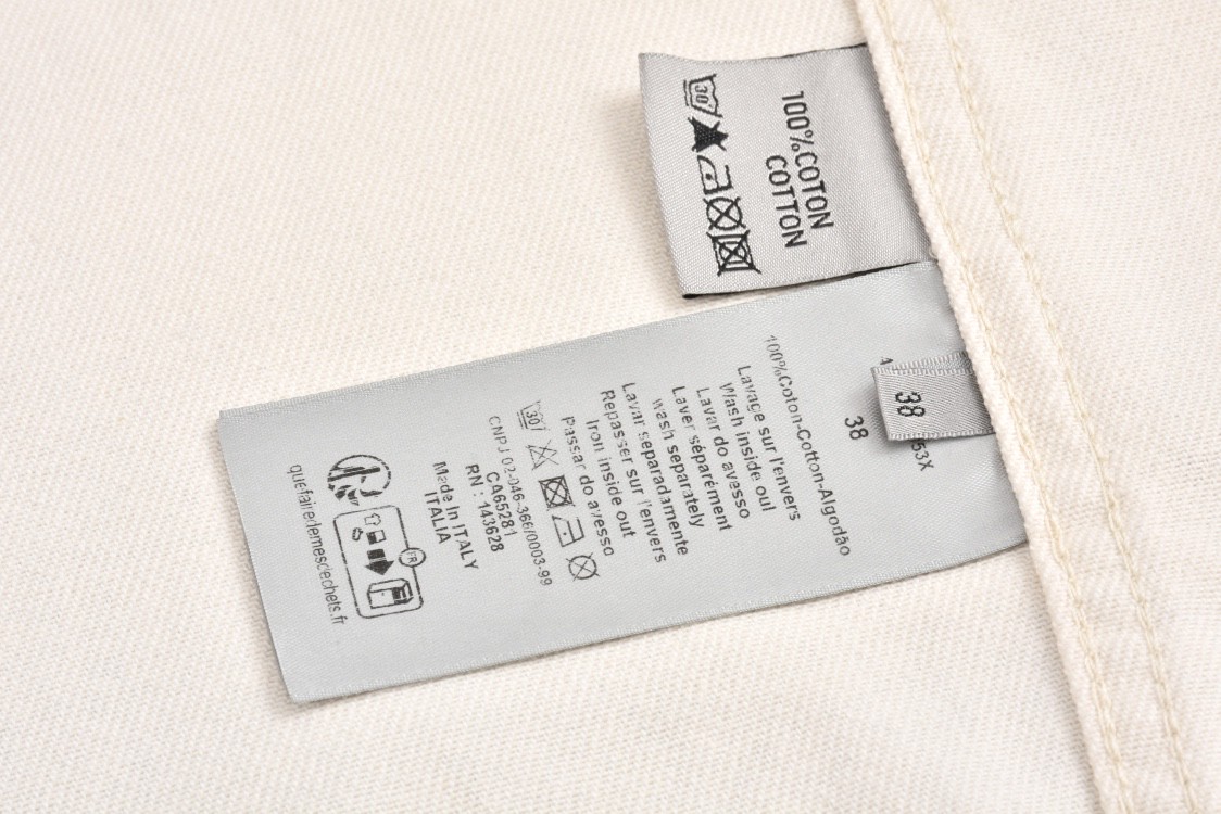 DIOR 迪奥 做旧印花牛仔衬衫 长袖 外套 牛仔衣 秋冬款 米色 413D588A353X-C185