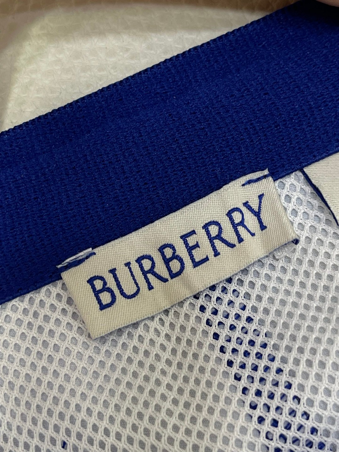 Burberry 巴宝莉 格纹松紧腰短裤 休闲裤 裤子 蓝色 绿色 米色