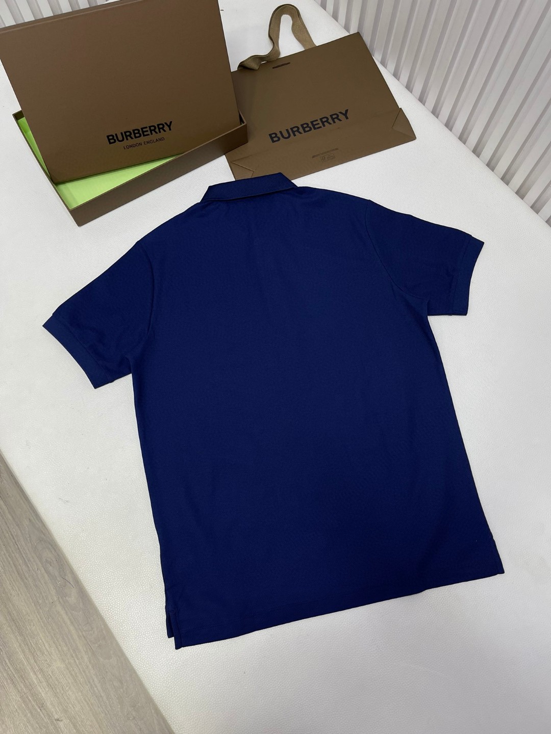 Burberry 巴宝莉 纯色刺绣战马图案Polo衫 短袖 T恤 圆领 短款 夏季 黑色 白色 酒红色 80991651