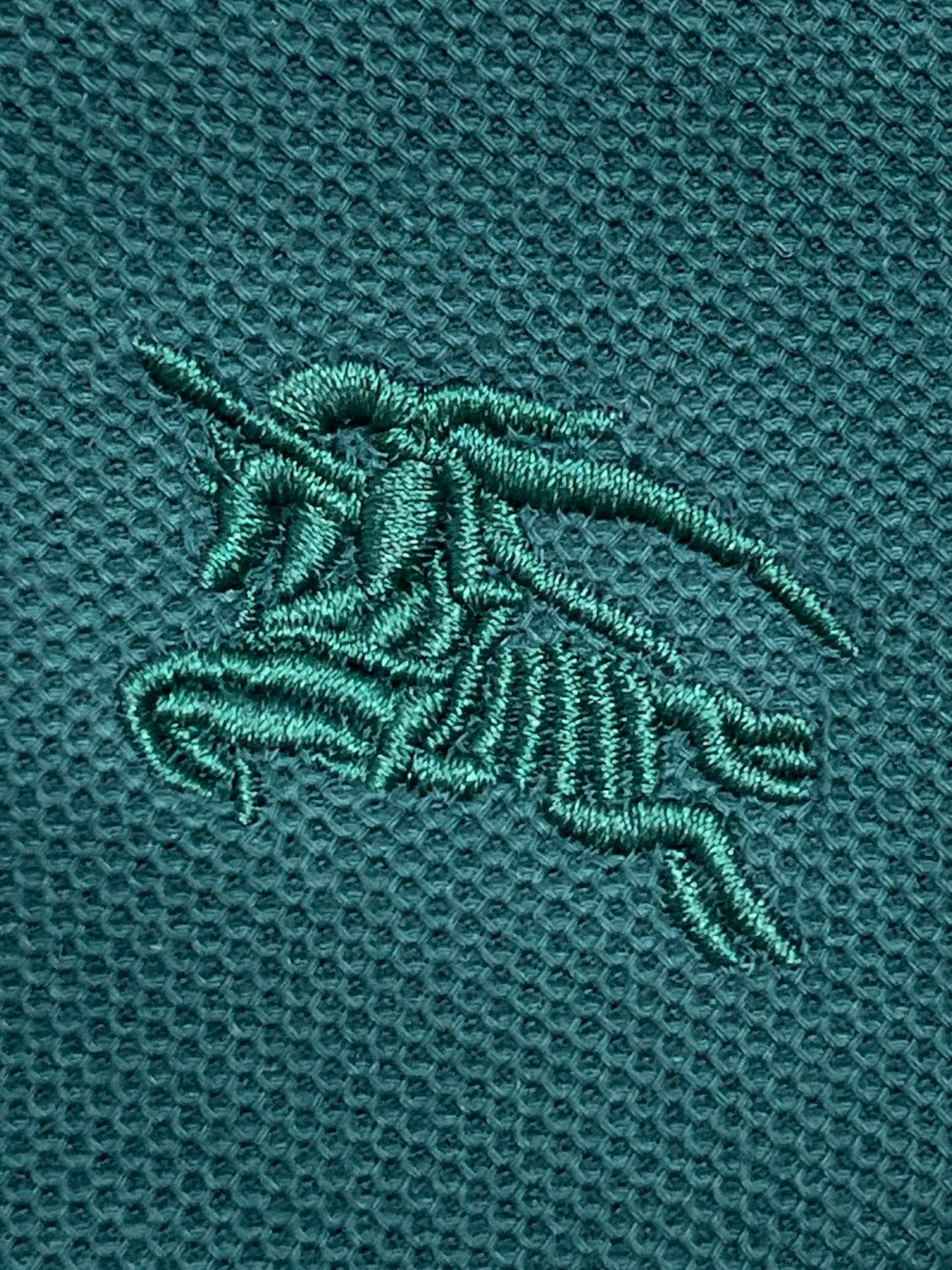 Burberry 巴宝莉 纯色刺绣战马图案Polo衫 短袖 T恤 圆领 短款 夏季 黑色 白色 酒红色 80991651