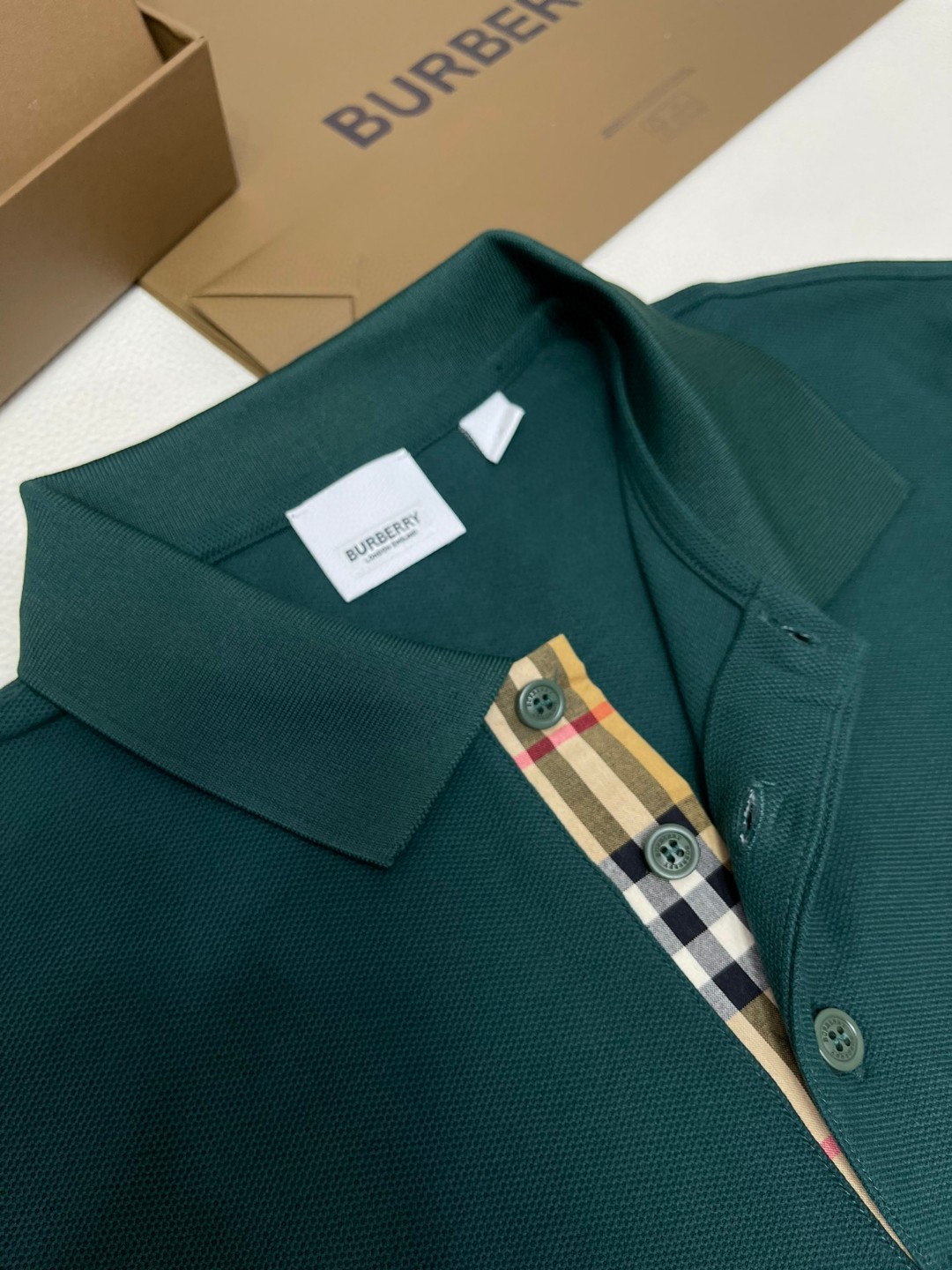 Burberry 巴宝莉 纯色刺绣战马图案Polo衫 短袖 T恤 圆领 短款 夏季 黑色 白色 酒红色 80991651