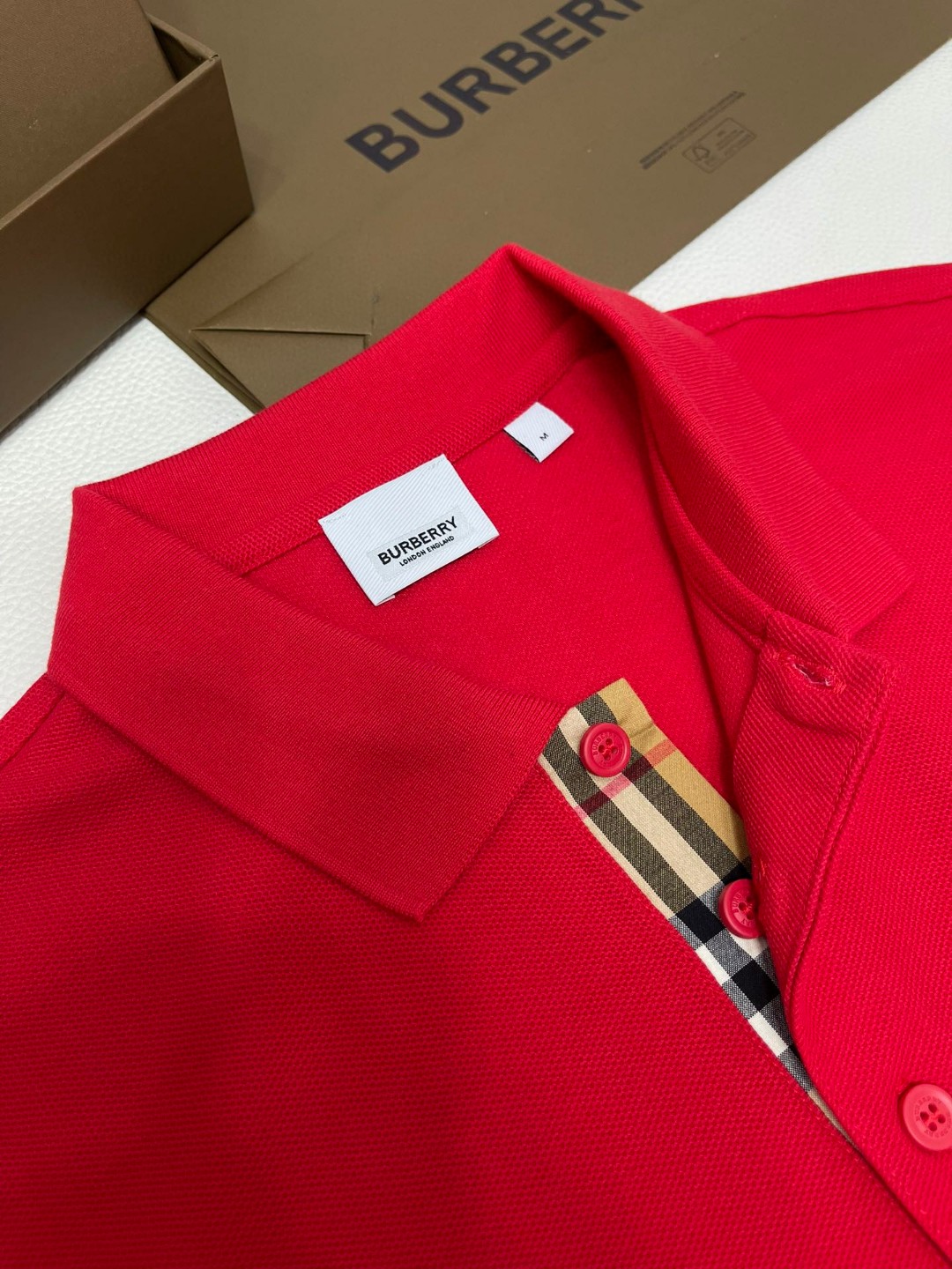 Burberry 巴宝莉 纯色刺绣战马图案Polo衫 短袖 T恤 圆领 短款 夏季 黑色 白色 酒红色 80991651