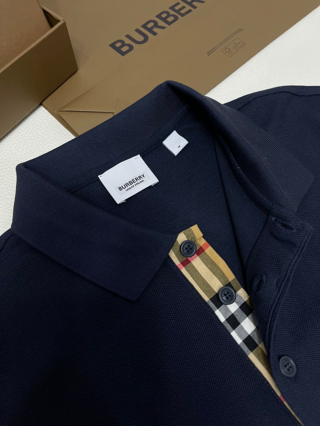 Burberry 巴宝莉 纯色刺绣战马图案Polo衫 短袖 T恤 圆领 短款 夏季 黑色 白色 酒红色 80991651