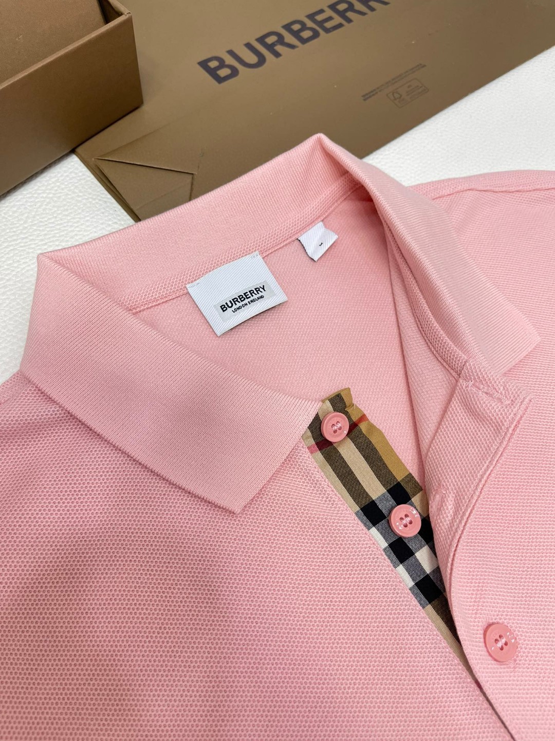 Burberry 巴宝莉 纯色刺绣战马图案Polo衫 短袖 T恤 圆领 短款 夏季 黑色 白色 酒红色 80991651