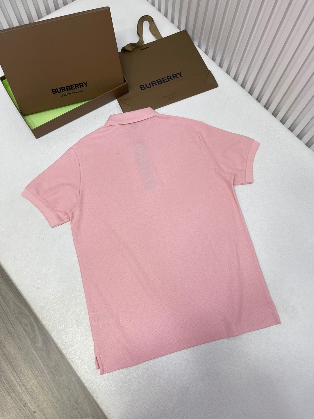 Burberry 巴宝莉 纯色刺绣战马图案Polo衫 短袖 T恤 圆领 短款 夏季 黑色 白色 酒红色 80991651