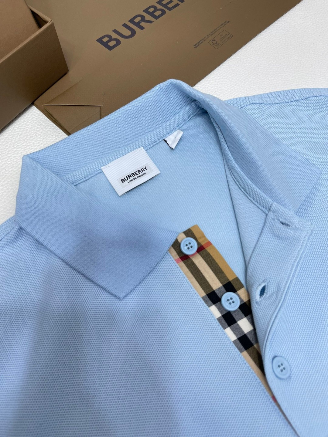 Burberry 巴宝莉 纯色刺绣战马图案Polo衫 短袖 T恤 圆领 短款 夏季 黑色 白色 酒红色 80991651