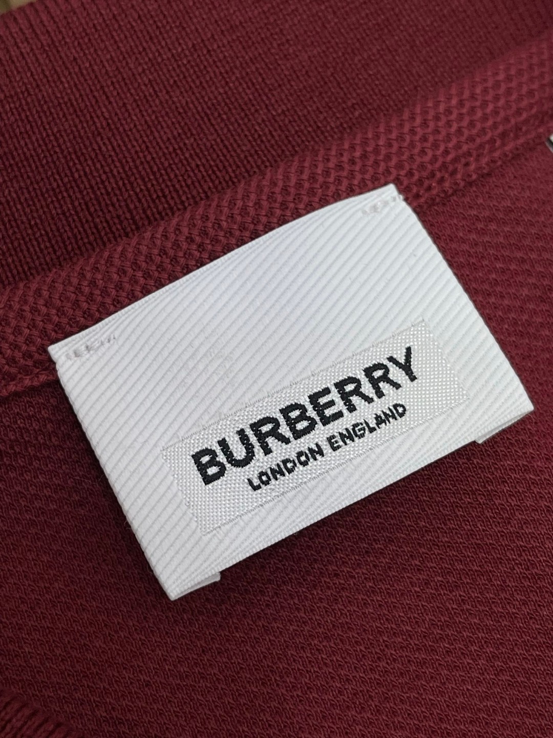 Burberry 巴宝莉 纯色刺绣战马图案Polo衫 短袖 T恤 圆领 短款 夏季 黑色 白色 酒红色 80991651