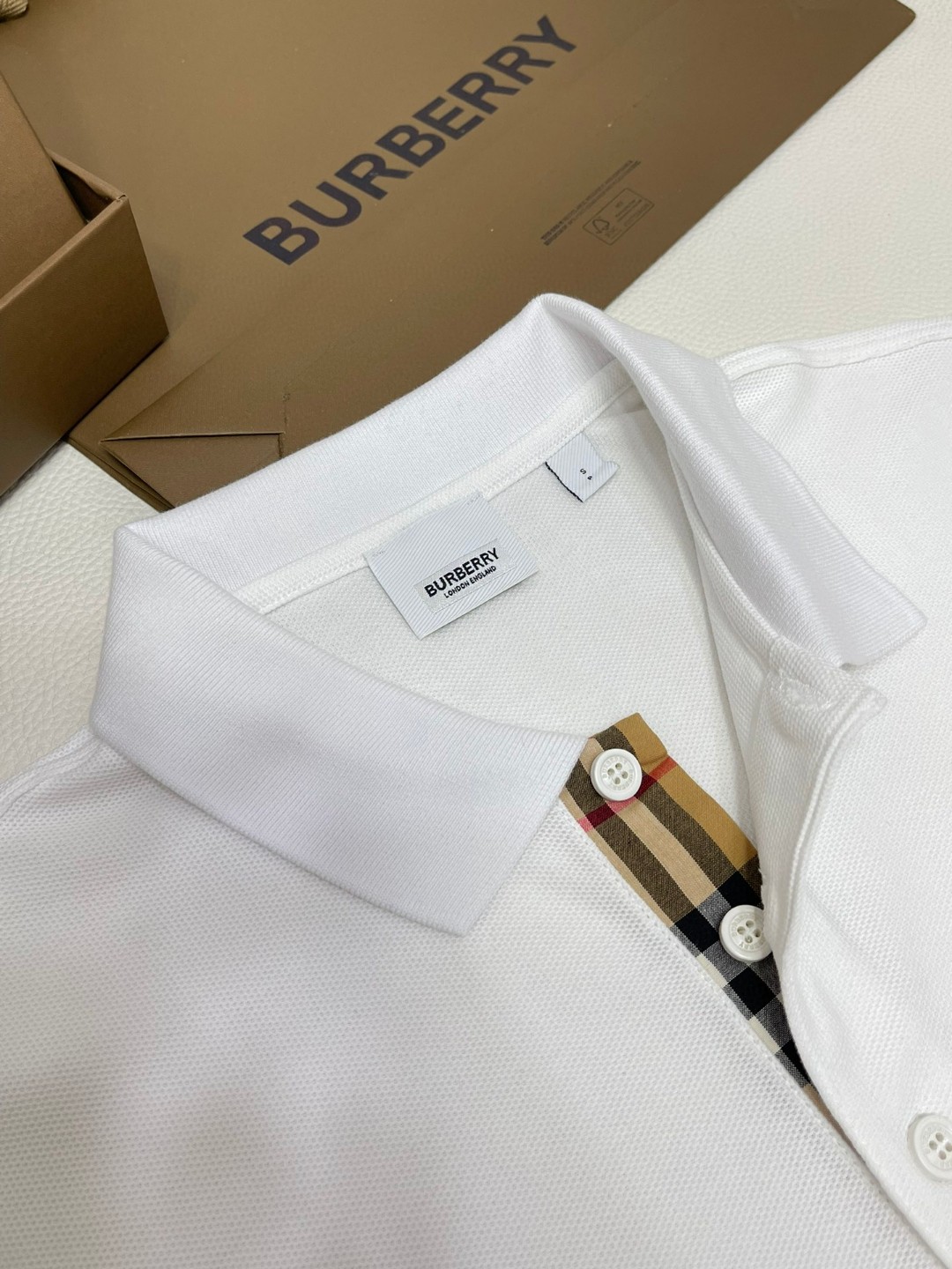 Burberry 巴宝莉 纯色刺绣战马图案Polo衫 短袖 T恤 圆领 短款 夏季 黑色 白色 酒红色 80991651