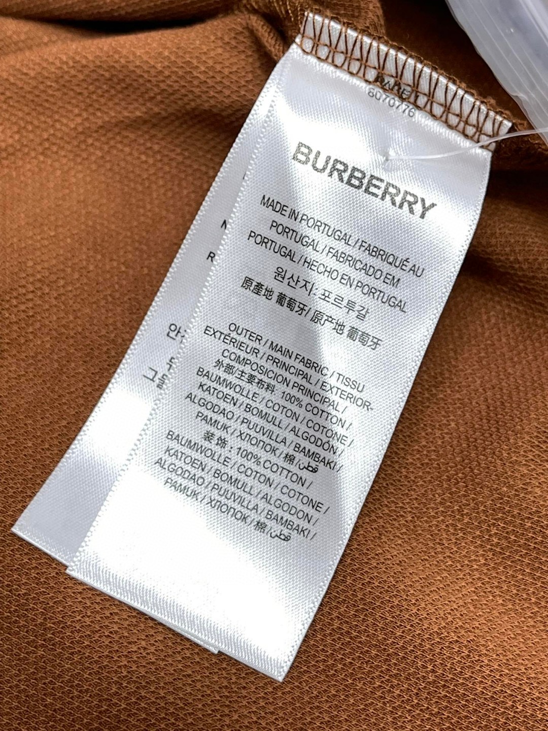 Burberry 巴宝莉 纯色刺绣战马条纹领Polo衫 短袖 T恤 圆领 短款 夏季 黑色 白色 棕色 80707741